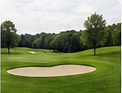 Parcours de golf et bunker